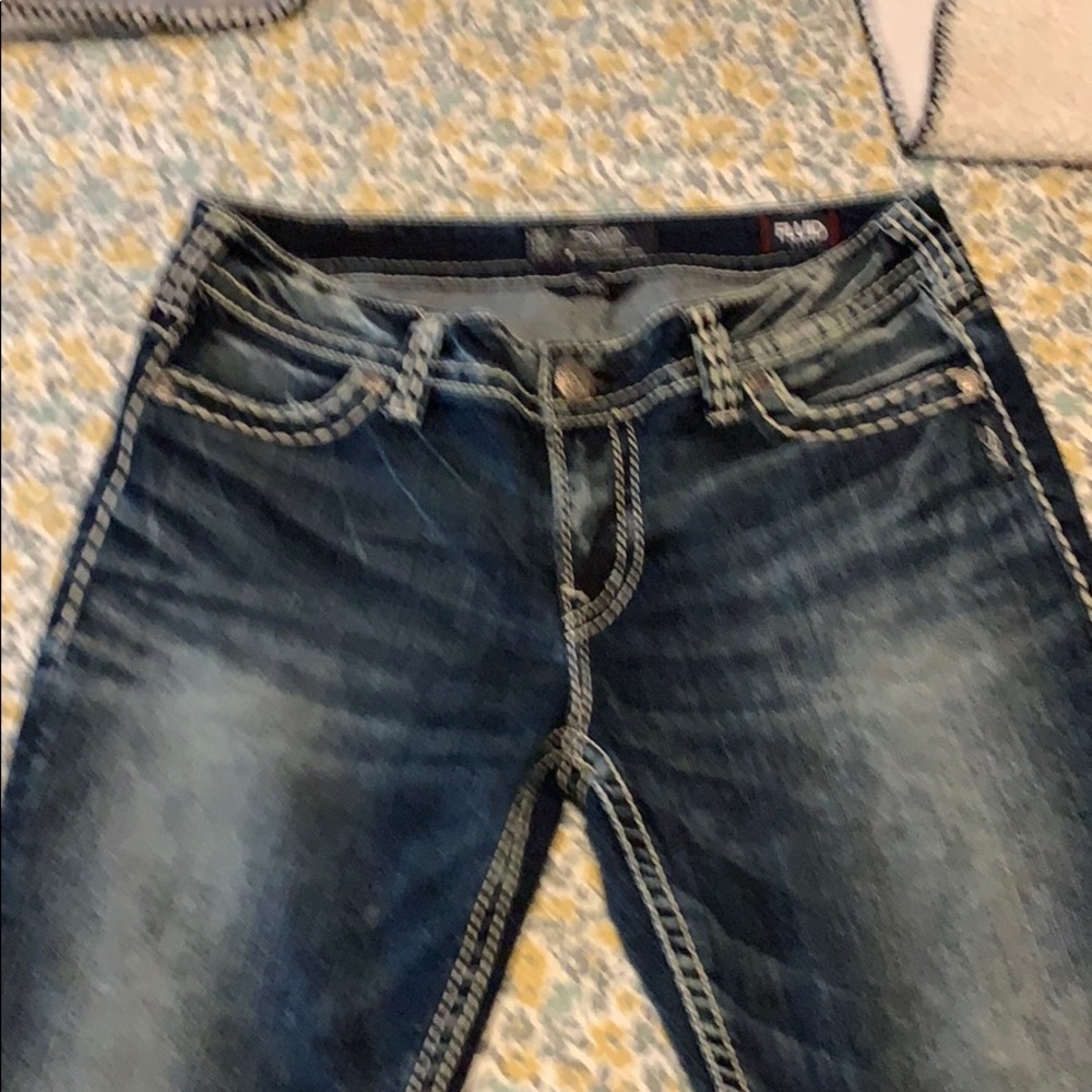 COPY - Silver fluid jeans